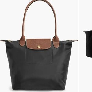 Longchamp Black Tote Bag M